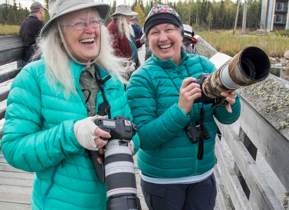 Photographers in their element